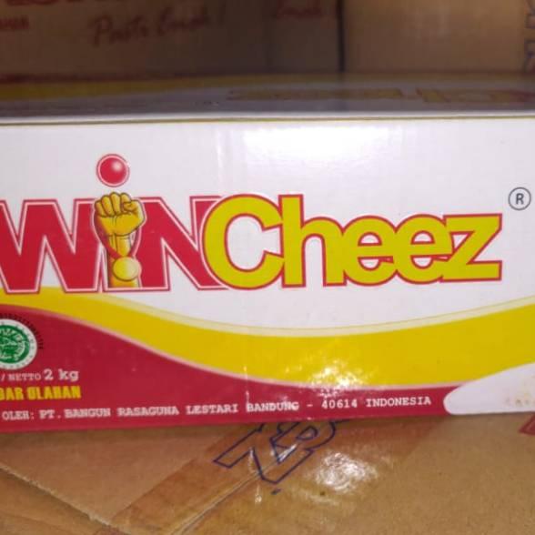 

Wincheez Cheddar olahan 2kg/Keju Cheddar wincheez 2kg 스