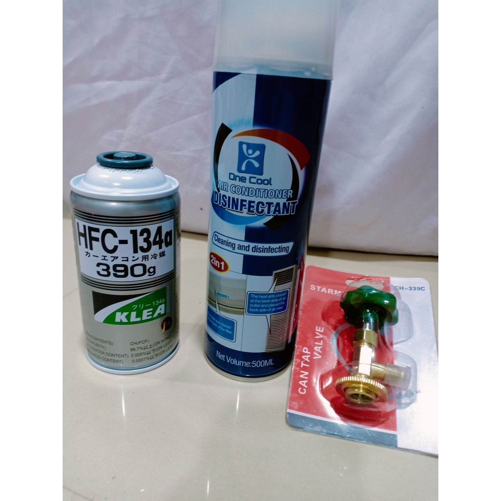 Paket isi Pr3on Mobil (HFC+FOAM CLEANER OC+KRAN 339)