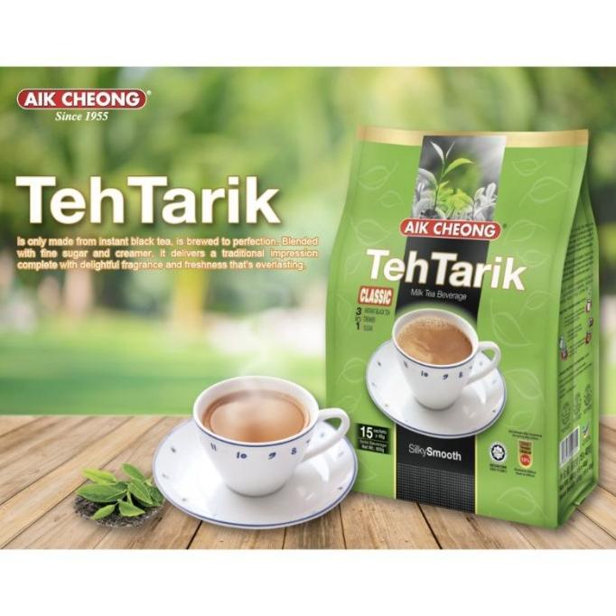 

[COD] Aik Cheong Teh Tarik Classic 600gr [40gr x 15 Sachet] [COD]