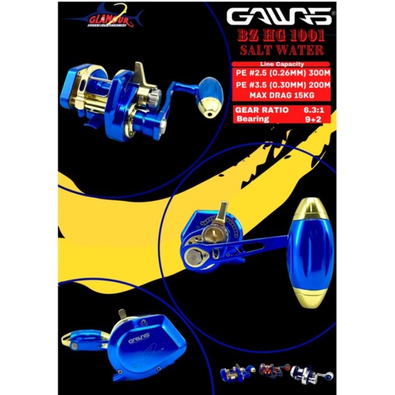 REEL PANCING / KATROL PANCING / KATROL GAWAS / GAWAS BENZARO 1001