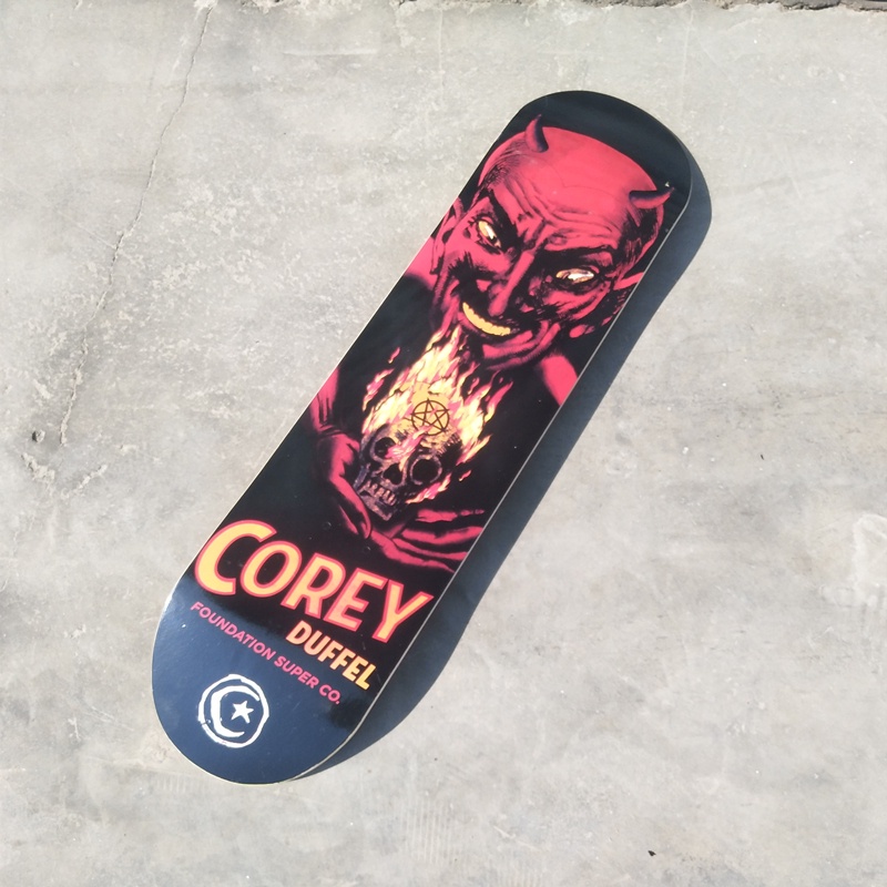 Foundation DECK SKATEBOARD Ukuran 31x8 Inch Untuk Dewasa