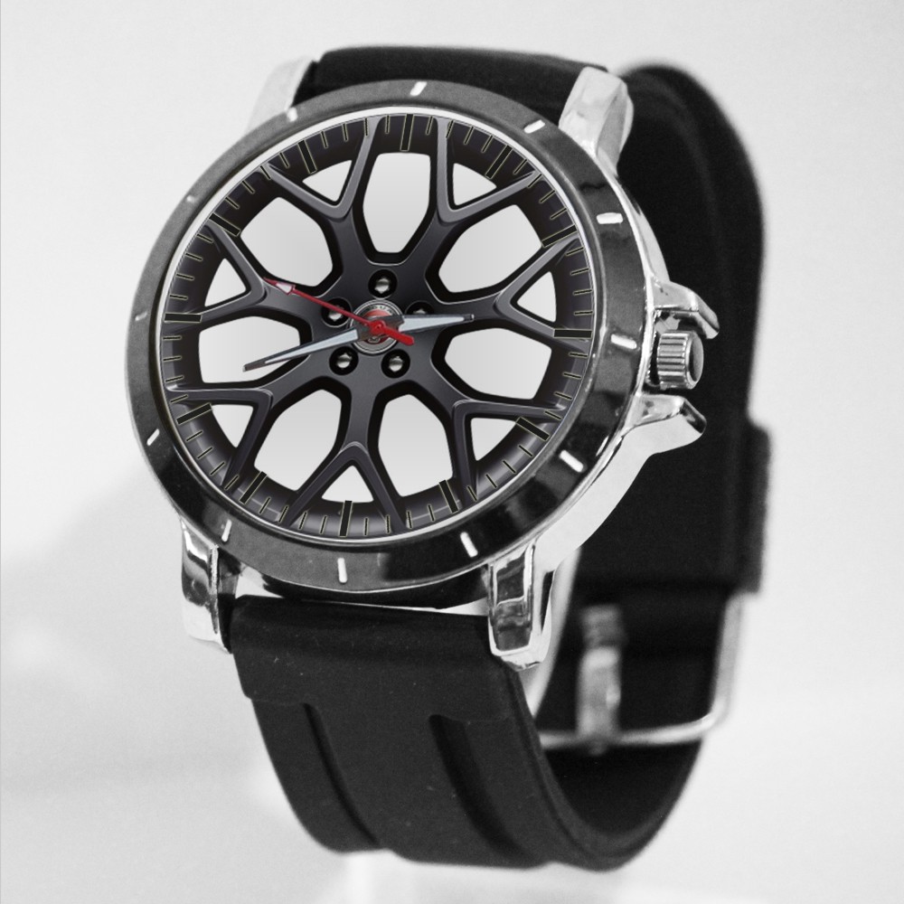 Jam Tangan Pria dan Wanita Rubber Custom RIM Jaguar Terbaru