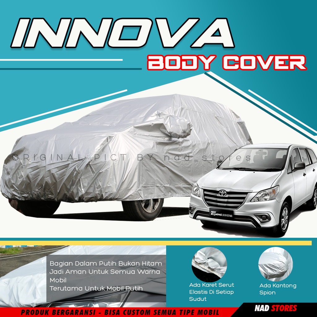 Sarung Mobil INNOVA Body Cover mobil innova kijang Innova lama murah penutup mobil Porsche Taycan