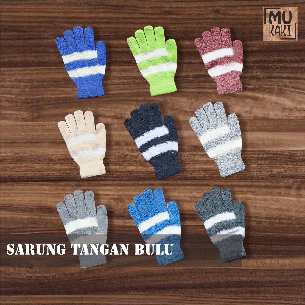 Paket Sarung Tangan Lusinan / 12pcs Mix Mukaki