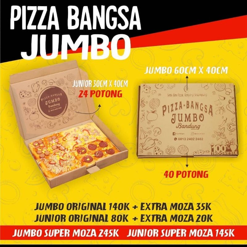 

Pizza Bangsa Jumbo