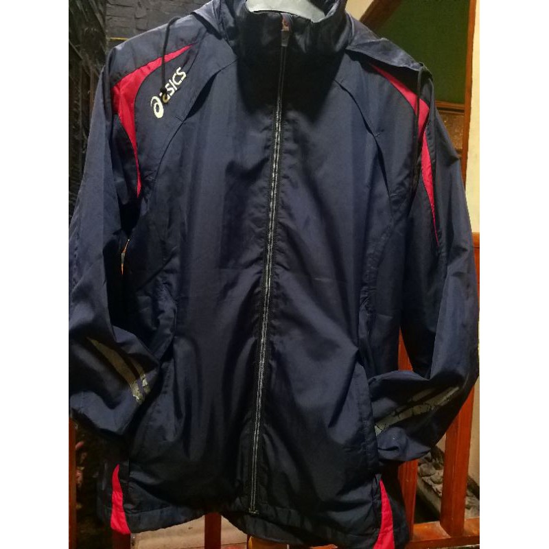 preloved running jaket asics