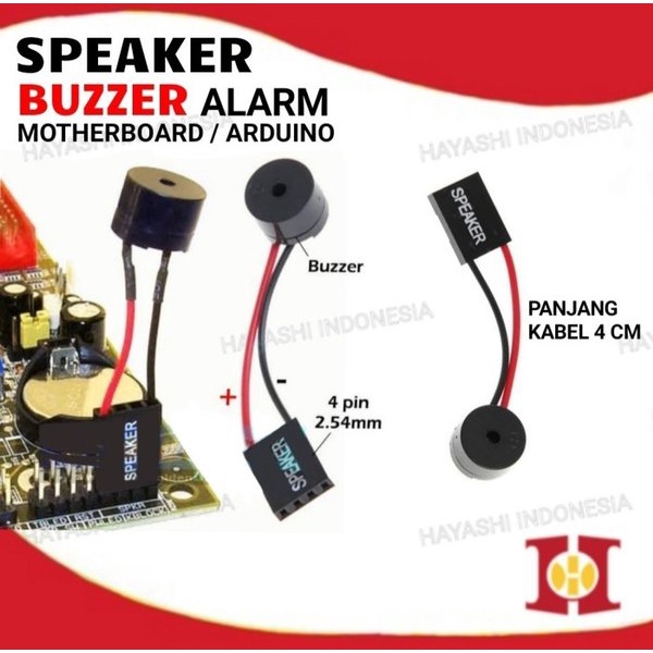 Speaker Motherboard Arduino Buzzer Alarm Komputer PC BIOS Beep Codes - 10pcs