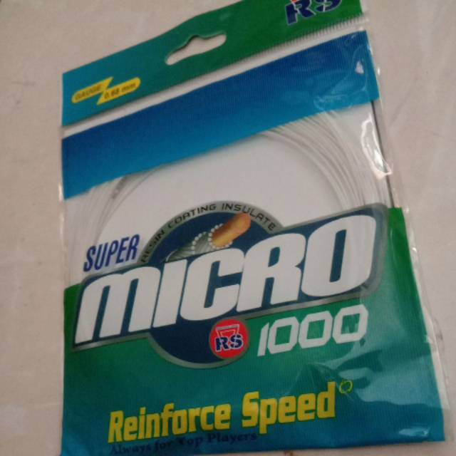 Senar Raket Super Micro Rs 1000