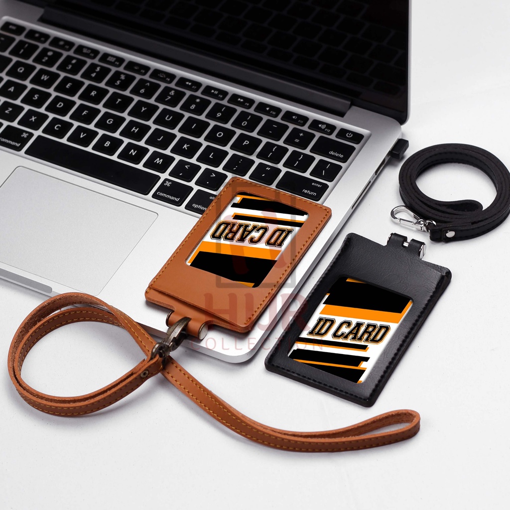 

Terlaris Name tag ID Card Holder Kulit Name Tag Lanyard Tali Id Holder Kostum Cetak Nama dan Logo Nametag Kulit Card Holder Card Holder Custom