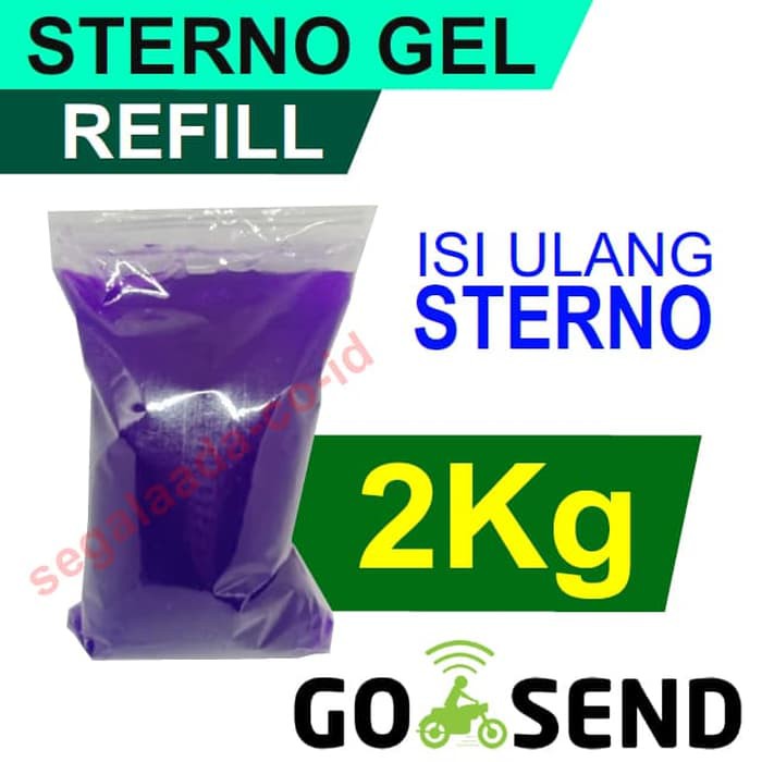 Sterno Refill 2kg Jelly Isi Ulang Kompor Sterno Pouch