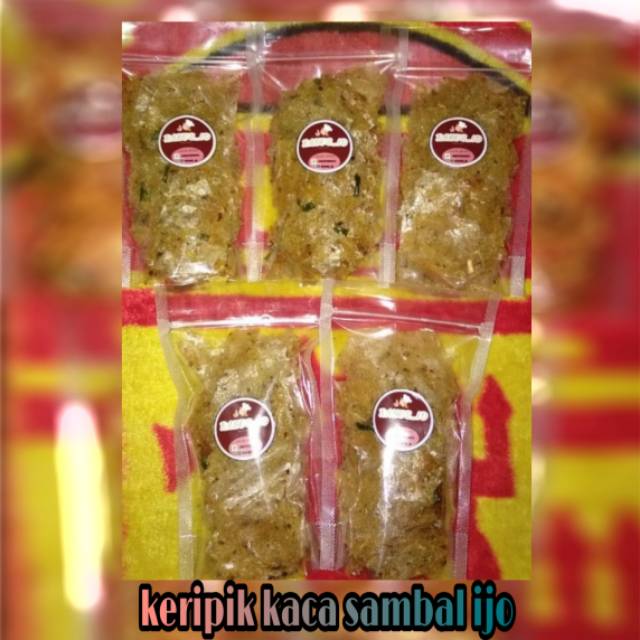 

Keripik kaca sambal ijo
