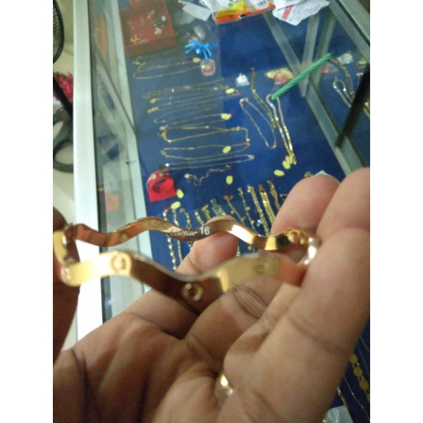 Gelang cartier gelombang Sale