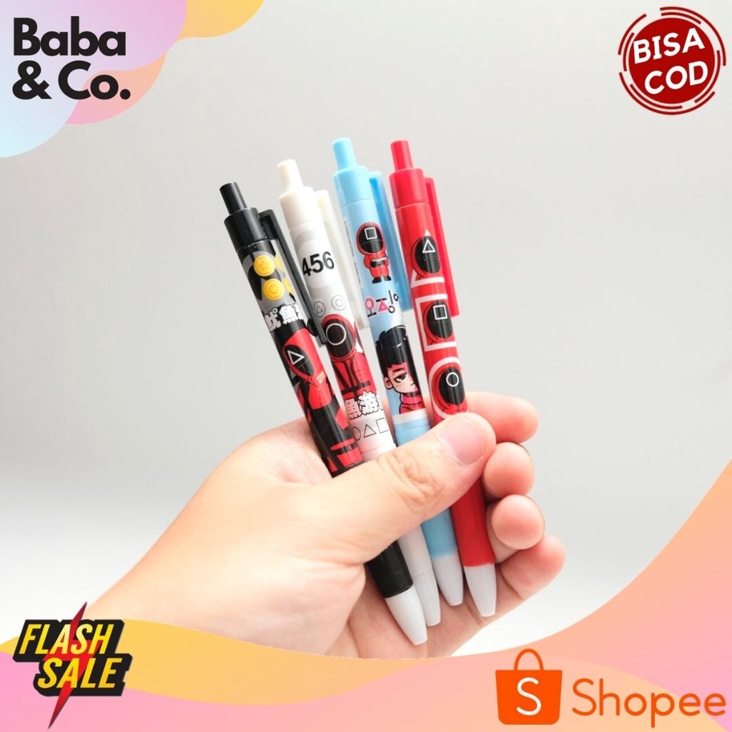

PULPEN CETEK SQUIDGAME PEN MEKANIK SQUIDGAME BULPEN LUCU UNIK MURAH ALAT TULIS KANTOR ALAT TULIS SEKOLAH ATK MURAH BISA COD