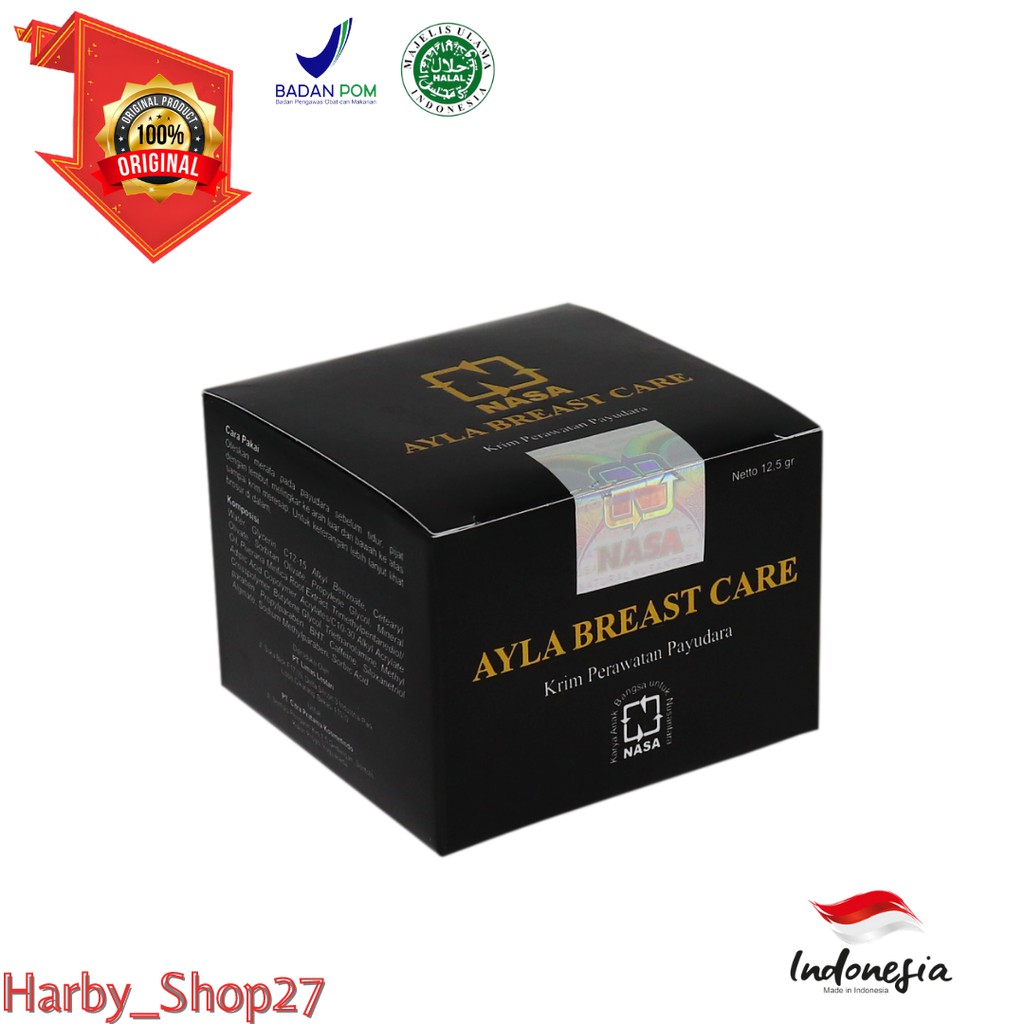 AYLA BREAST CARE ORI Pembesar payudara Pengencang payudara Memperindah payudara