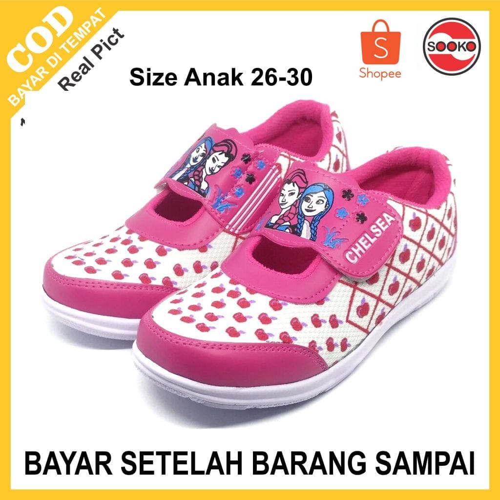 Sepatu anak perempuan model terbaru