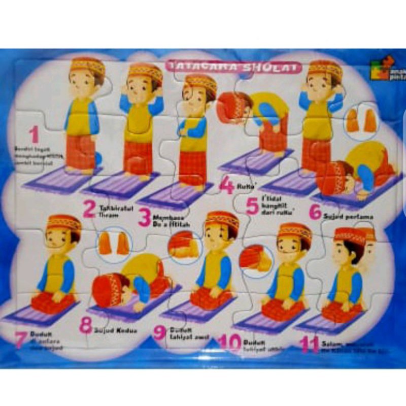puzzel tata cara sholat