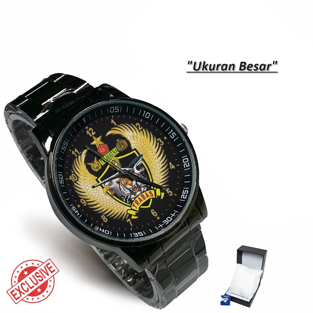 Jam Tangan Rantai Couple TRI MARTA TNI - AU/AL/AD