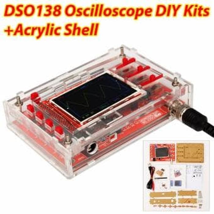 Casing Case Box Acrylic Complete DSO138 Osiloskop Digital Oscilloscope