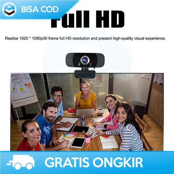 WEBCAM 1080P VIDEO CONFERENCE PC LAPTOP TAFFWARE FULL HD MICROPHONE B3