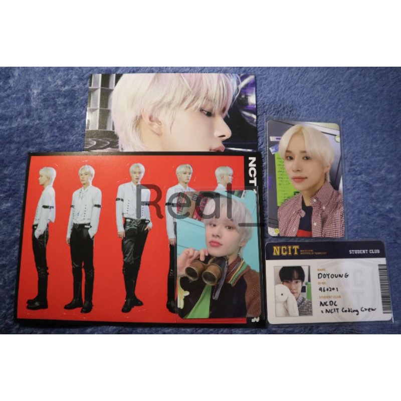 PC Jungwoo PB Sticker, Jungwoo NCIT Day ver + Doyoung ID Card