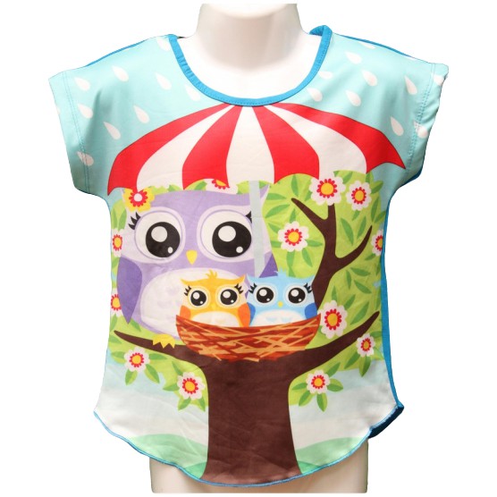 Kaos anak  printing Coco Ice  OWL