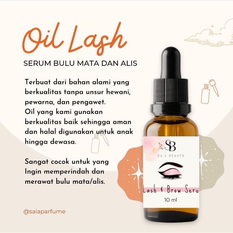 Serum bulu mata dan alis by SAIA serum penumbuh alis dan bulu mata