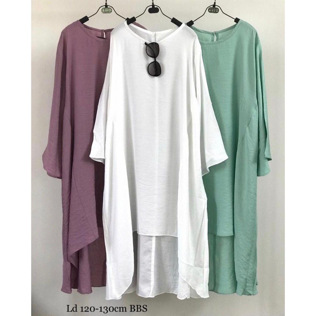 LONG TUNIK POLOS IMPORT
