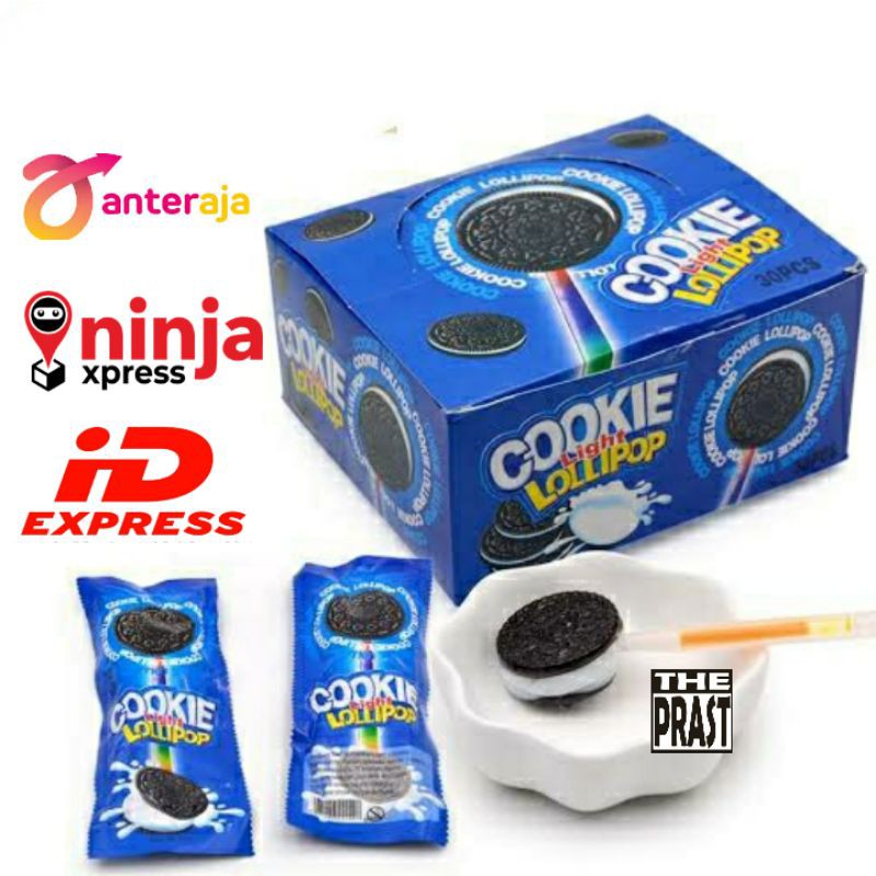 

Cookie Lolipop 1x10g - Permen Cookie Light Lolipop