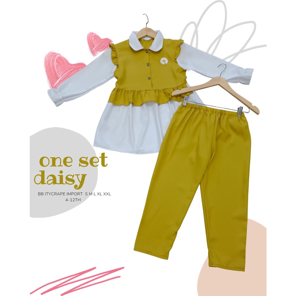 [GROSIR] [BUNDLE] Set Daisy (isi 5 pcs)