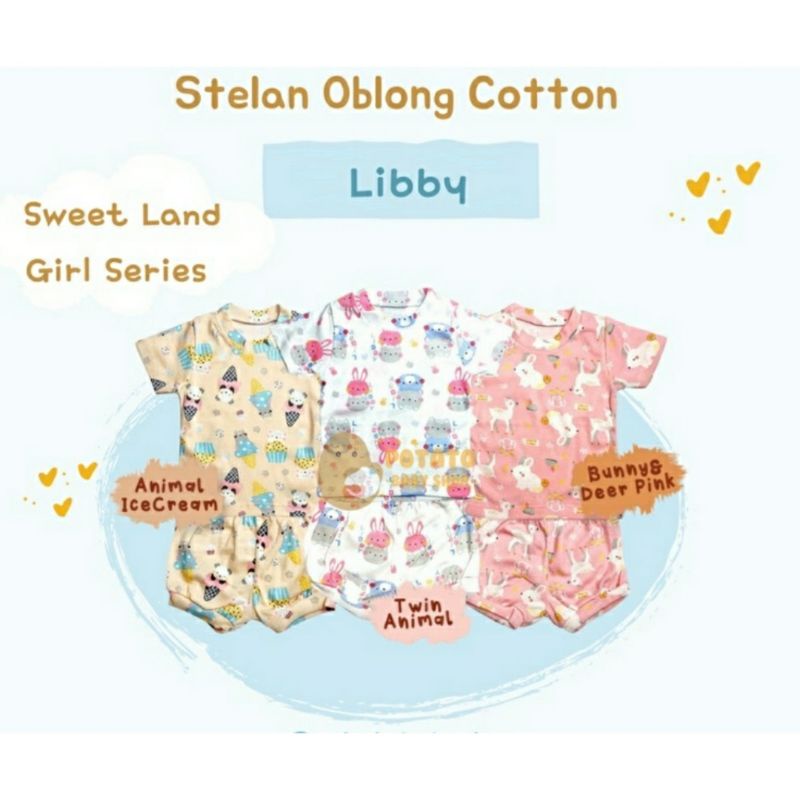 Libby Stelan Oblong Sweet Land Girl Series