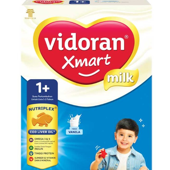 

vidoran Xmart 1+ Vanilla Susu Formula 350g