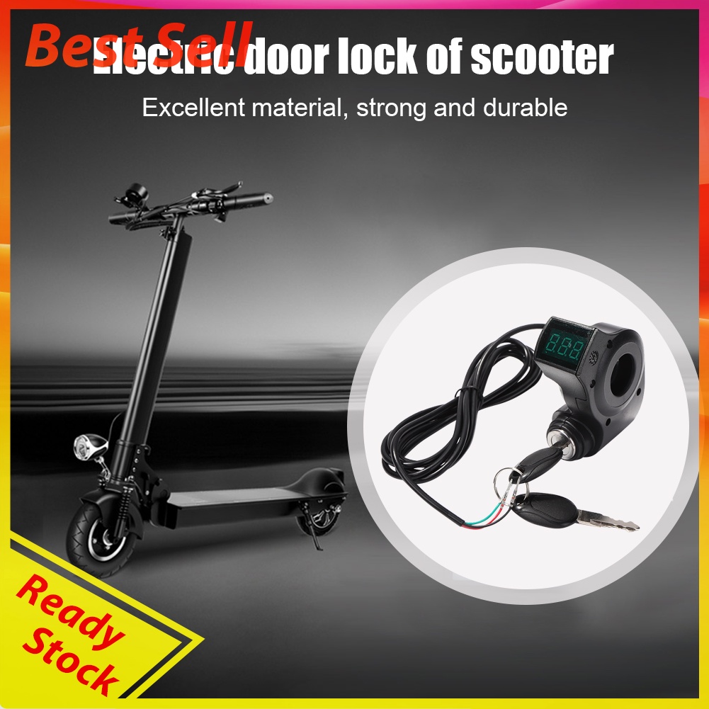 Scooter Ignition Lock Key Cylinder Starter Switch Locks for KUGOO M4 PRO