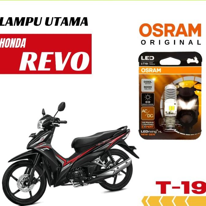 COD Lampu Depan LED Motor Honda Revo OSRAM T19 Warna Putih