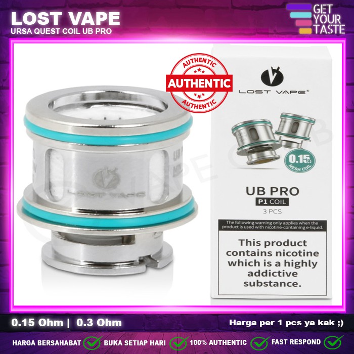 Lost Vape Ursa Quest Coil UB Pro by Lostvape