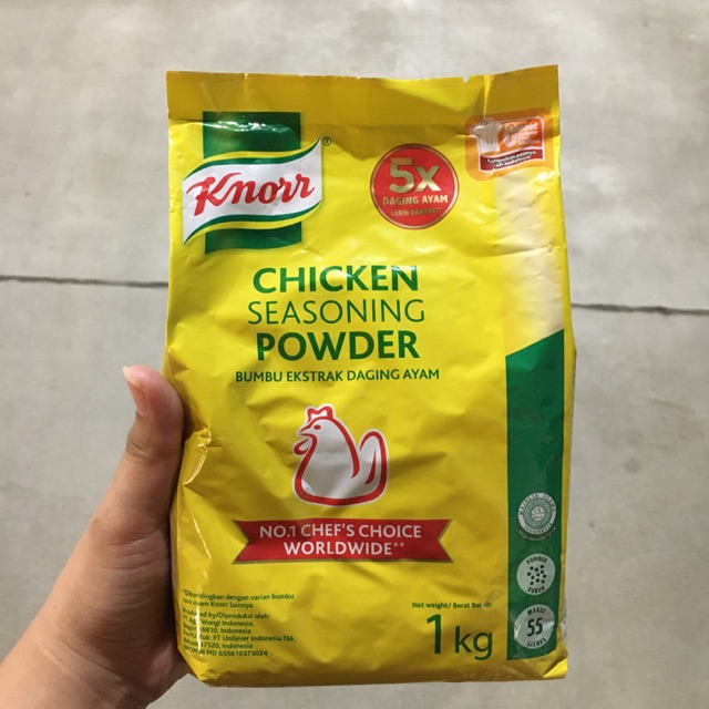 Jual Knorr Chicken Powder 1kg Bumbu Instan Kaldu Ayam 1 Kg Shopee