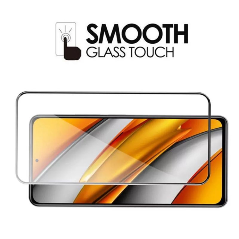 TEMPERGLASS XIAOMI POCO F3 FULL COVER 3D SCREEN PROTECTOR TEMPERED GLASS