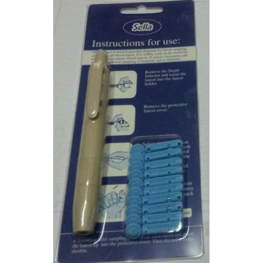 LANCING DEVICE / AUTO LANCET MERK SELLA