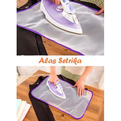 MJS 007 - Alas Setrika Melindungi Baju Dari Panas Setrika Agar Cepat Licin