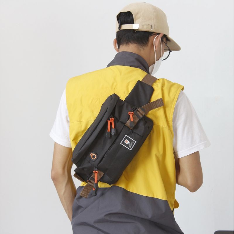 Tas Pria Terbaik / Terlaris / Tas Pinggang Pria R2 006 / Tas Waistbag