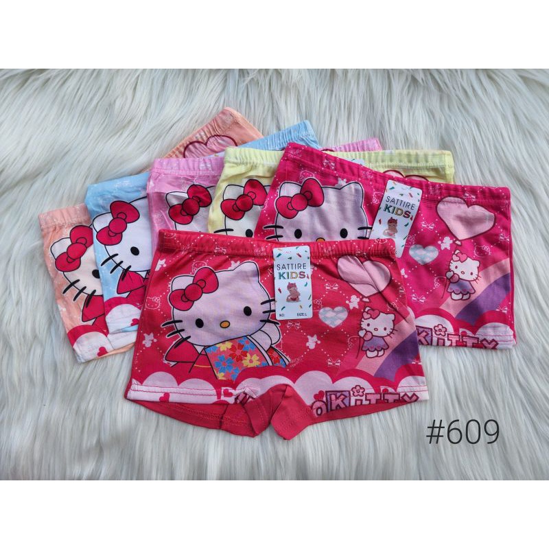 Boxer anak perempuan hello kitty sattire