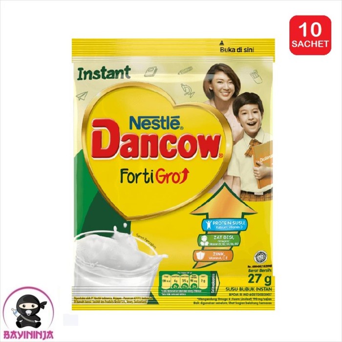 

DANCOW Instant Fortigro Sachets 10 x 27 g T-Ninjabayi 01