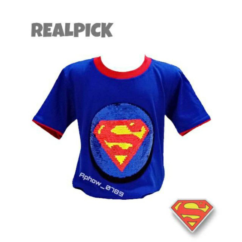 KAOS ANAK USAP 2 GAMBAR,BATMAN,SUPERMAN,C.AMERICA,