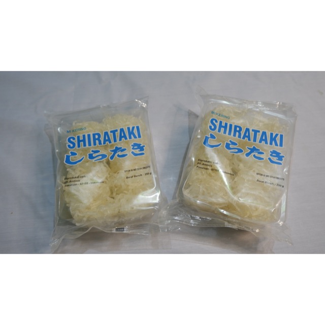 SHIRATAKI NOODLE DRY/MIE SHIRATAKI