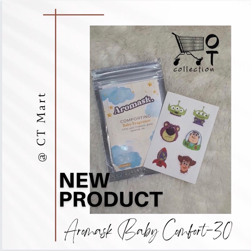 Stiker aroma baby 30patch/stiker masker aromaterapi