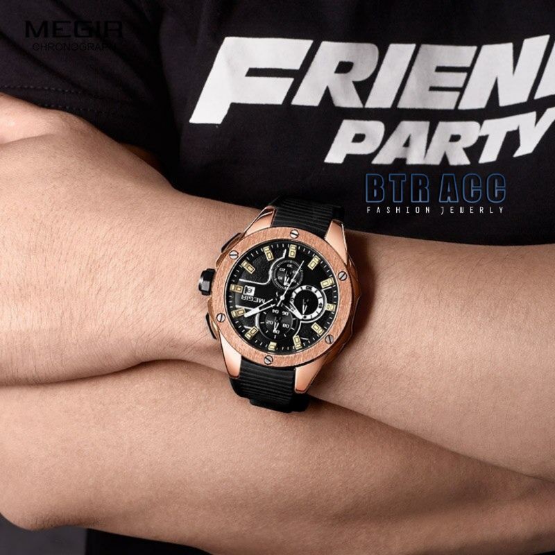 Jam tangan Megir 2053