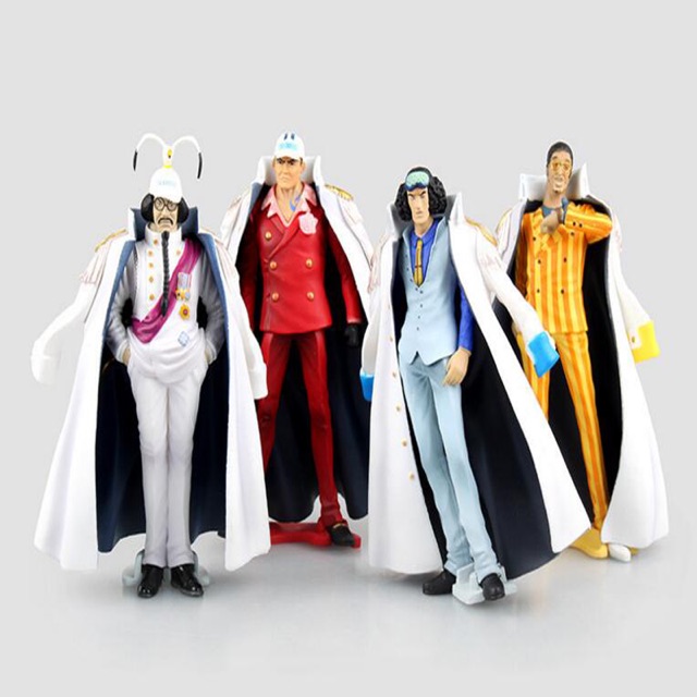 Action figure One piece Admiral marine Kizaru Aokiji Sengoku Akainu