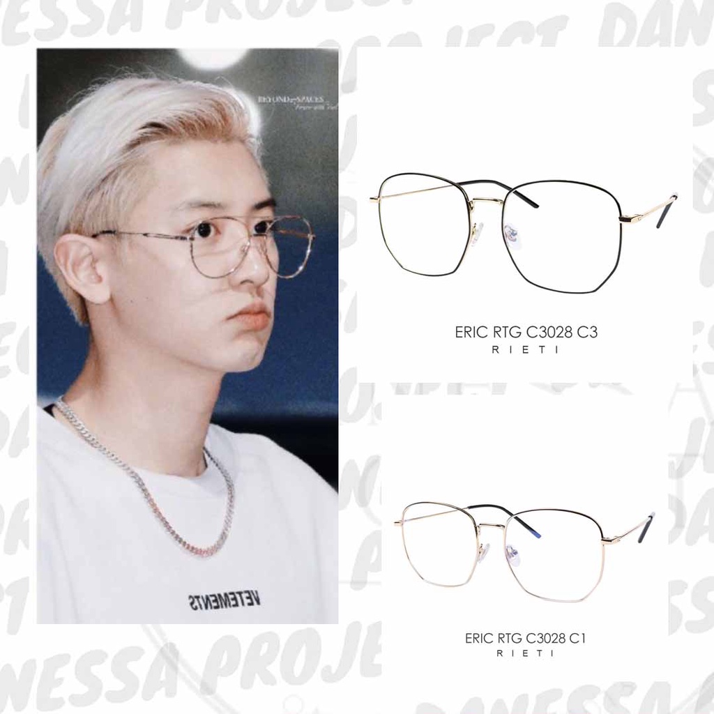 Kacamata RIETI ERIC RTG C3028 - Kacamata Korea | Dipakai oleh BTS V, Chanyeol EXO, Seo Yeji