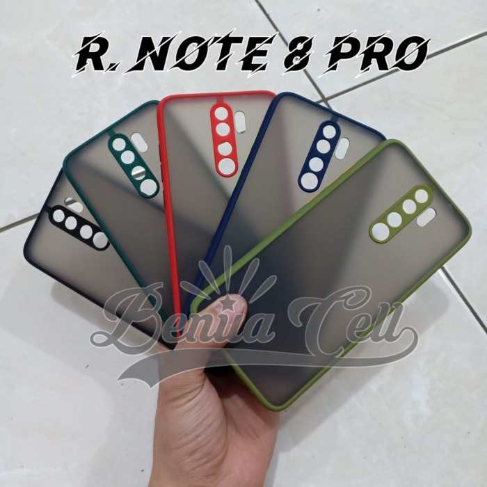 SOFTCASE REDMI NOTE 8 PRO - CASE MATTE FULL COLOR XIAOMI REDMI NOTE 8 PRO