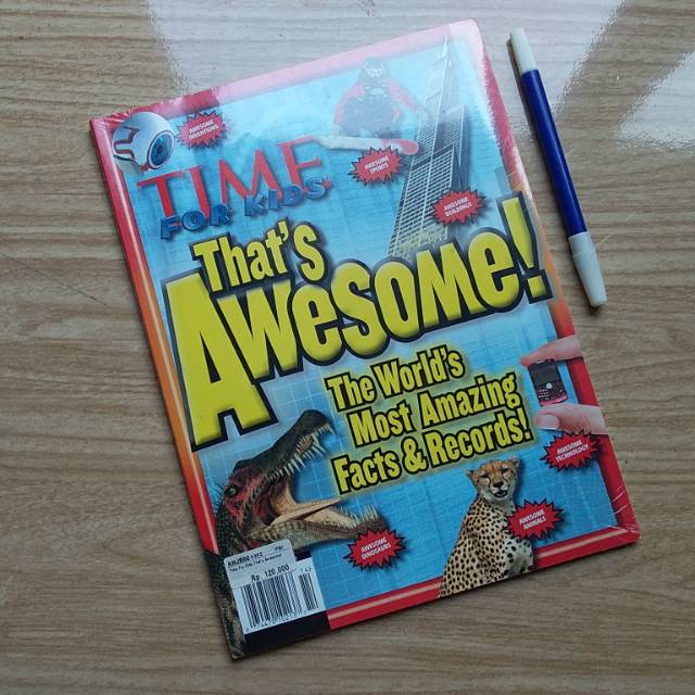 Buku ensiklopedia anak time for kids