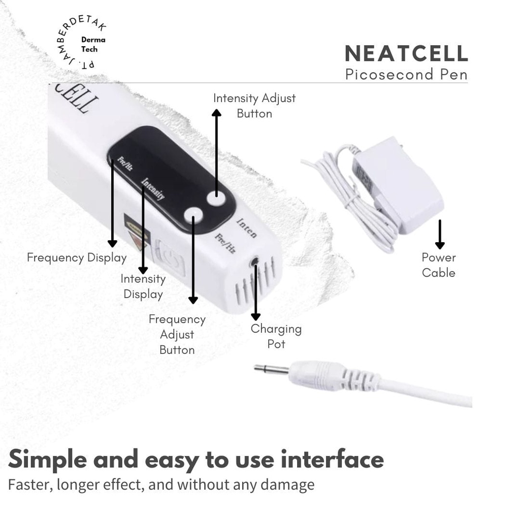 Picosecond alat laser penghilang flek bekas jerawat tato tai lalat kutil black spot mole removal